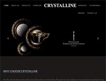 Tablet Screenshot of crystalline.ae